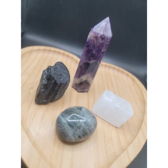 4 Pc Healing Crystal Bundle Assortment, 180G - Picture 3 of 6